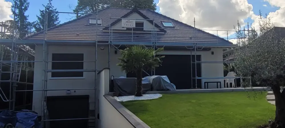 renovation devant maison