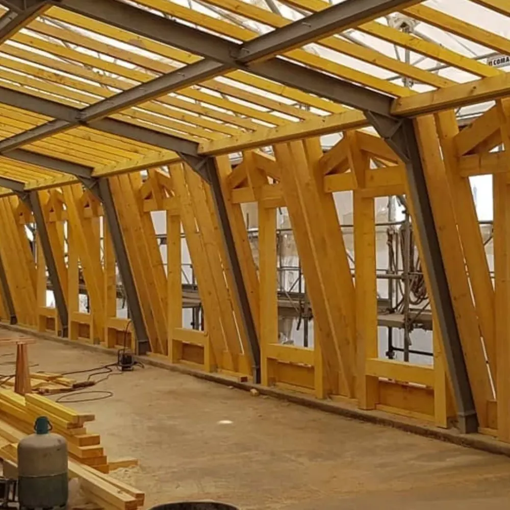 inteirieur maison bois renovation charpente