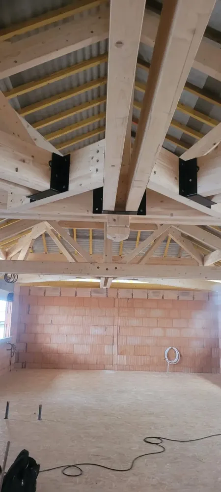 ossature bois angle bas